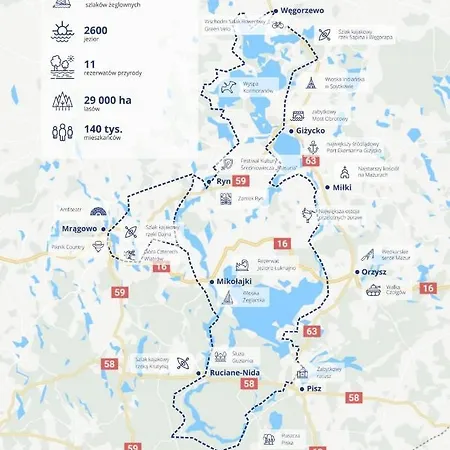 Dom wakacyjny Osada Wejsuny